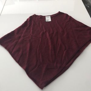 H&M Burgundy Women's Top